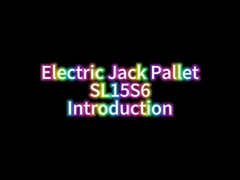 1500 kg 3000 kg Elektric Power Palet Jack Truck Voetganger Lifting Hoogte 200 mm