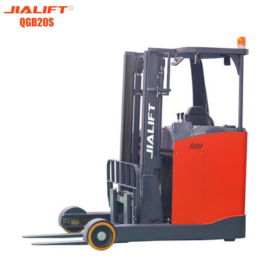 kwaliteit  11kw Electric Stacker Forklift 1300kg Standing On 1300kg Lifting Height 4.5m fabriek